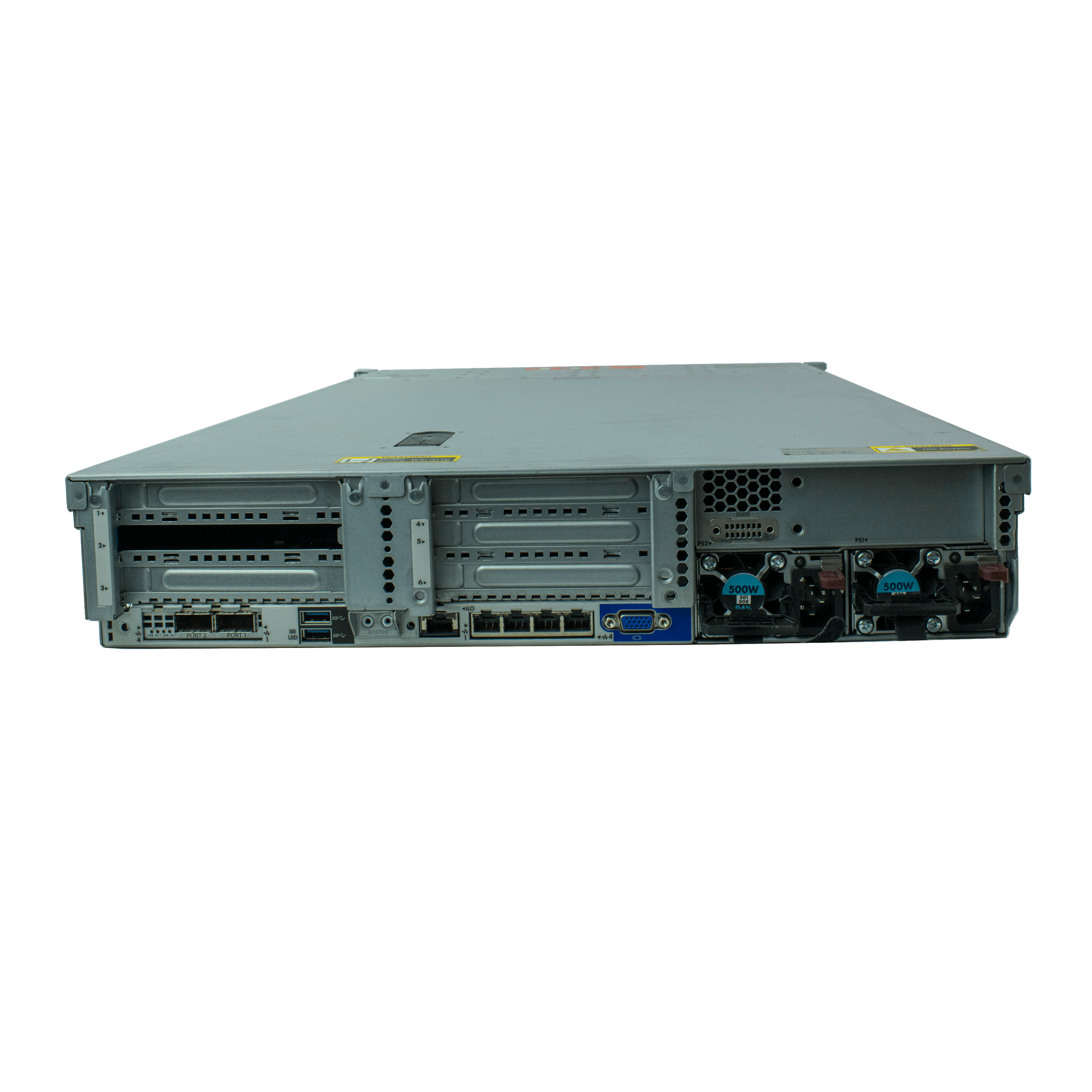 Сервер HP DL380 G9 noCPU 24хDDR4 softRaid B140i noBattery iLo 2х500W PSU 544FLR(QSFP) 2х40Gb/s + Ethernet 4х1Gb/s 4х3,5"(1U BPN) FCLGA2011-3 (2)