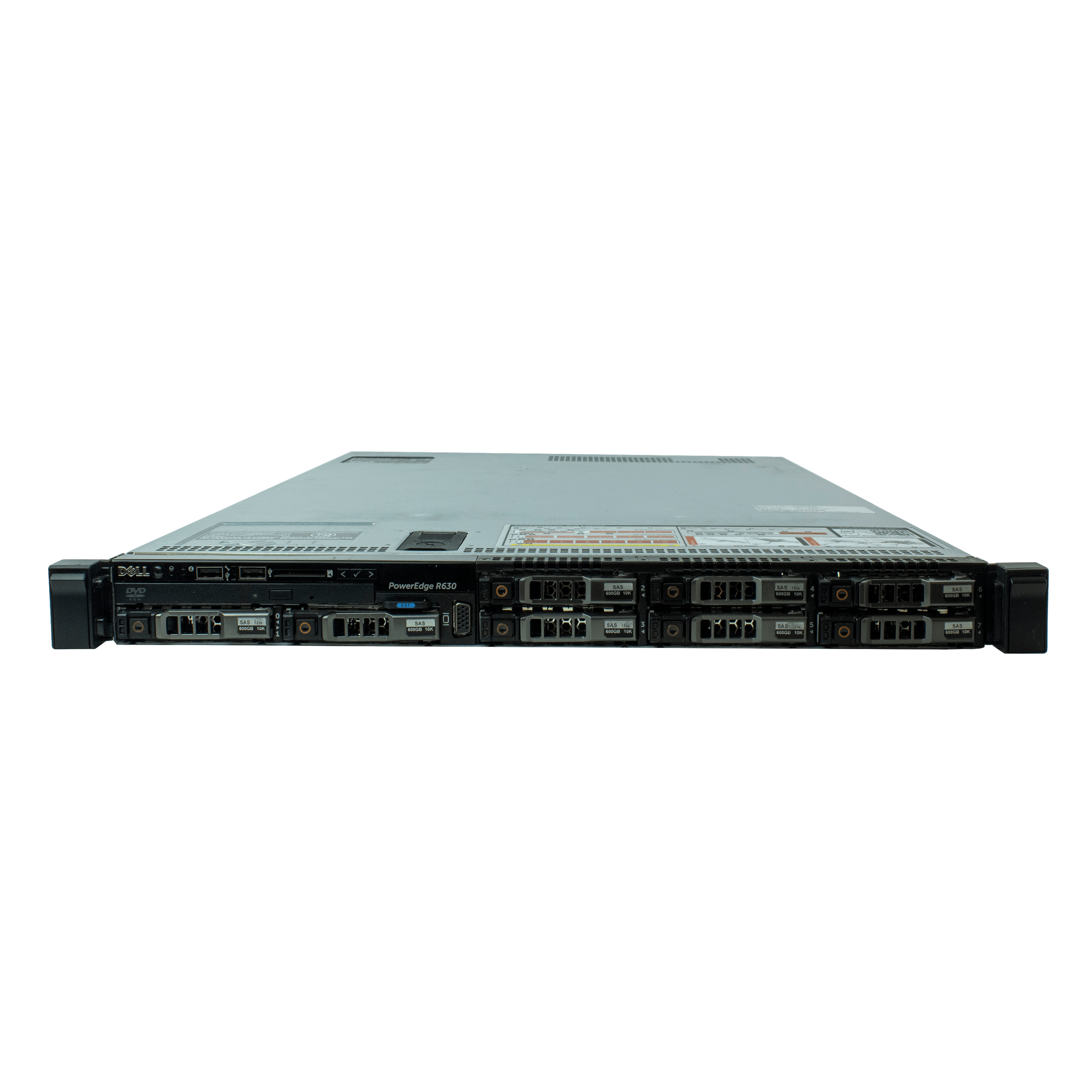 Сервер DELL R630 10x2.5 NO 1FAN NO BPN NO RAID 2xRiser PSU 2x750W