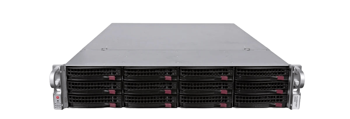 Сервер Supermicro SYS-6028R CSE-826 noCPU X10DRH-ILN4 16хDDR4 softraid IPMI 2х920W PSU Ethernet 4х1Gb/s 12х3,5" EXP SAS3-826EL1 FCLGA2011-3