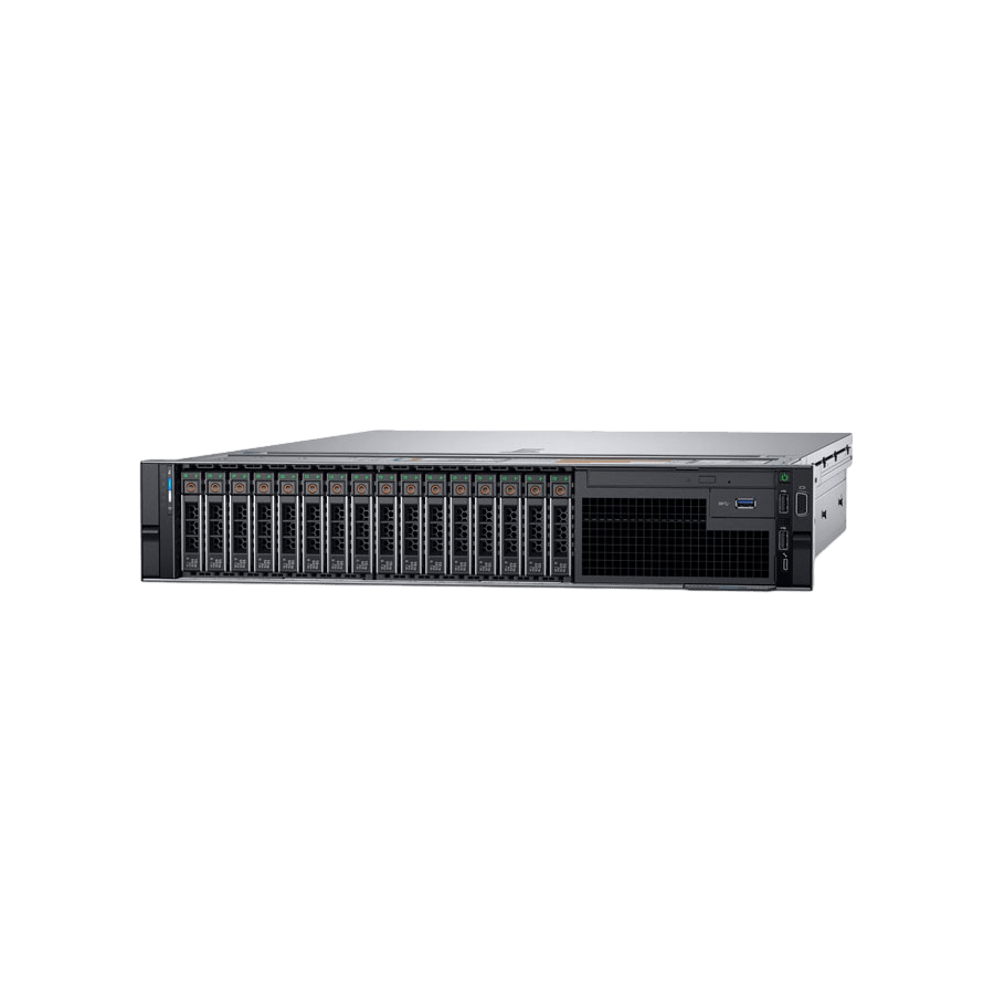 Сервер Dell PowerEdge R740 noCPU 24хDDR4 H730 iDRAC 2х750W PSU Ethernet 4х1Gb/s 16х2,5" FCLGA3647