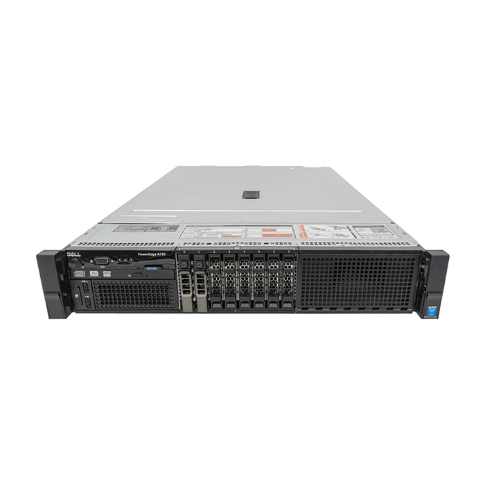 Сервер Dell PowerEdge R730 noCPU 24хDDR4 H700 iDRAC 2х750W PSU Ethernet 2х10Gb/s 8х2,5" FCLGA2011-3