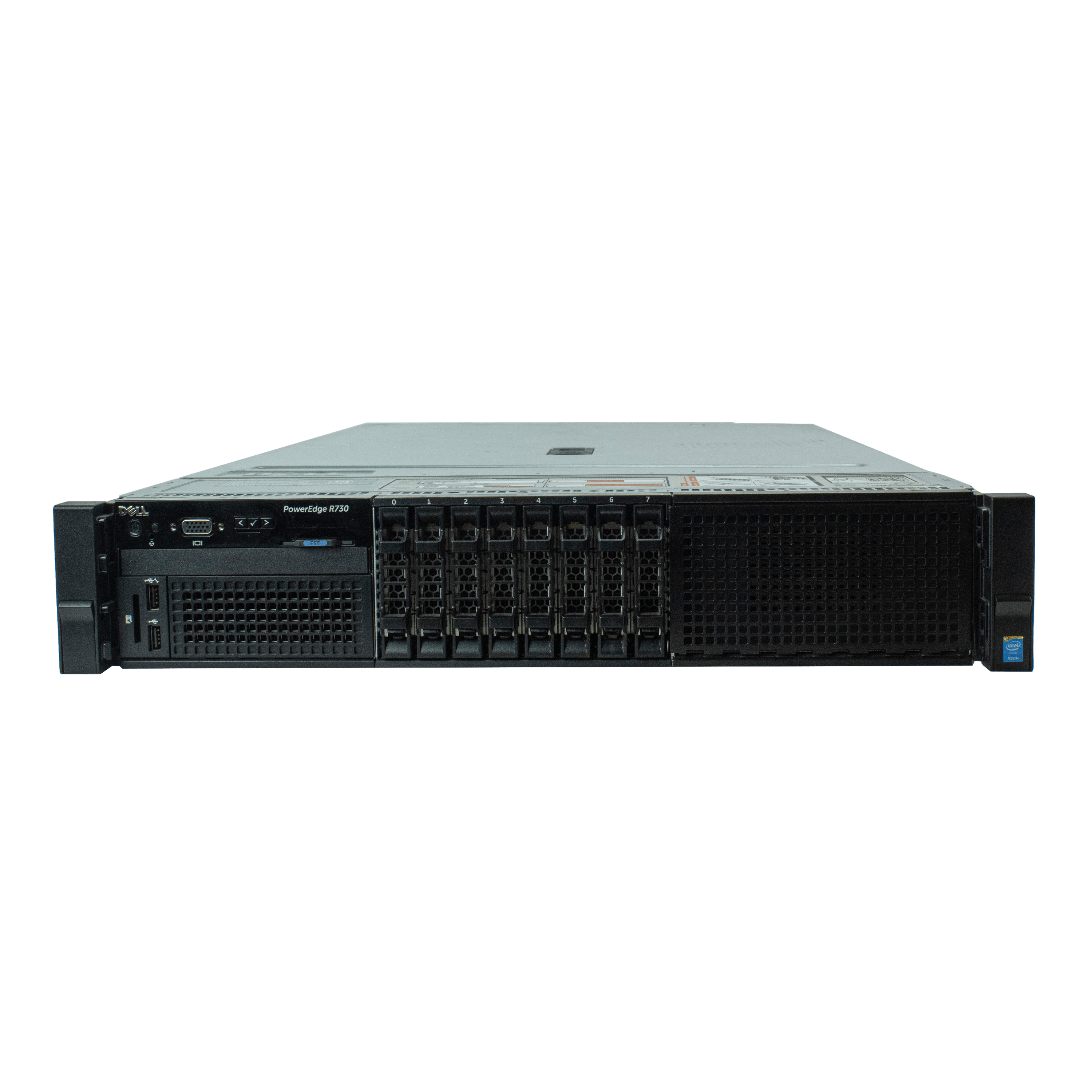 Сервер Dell PowerEdge R730 noCPU 24хDDR4 H730 iDRAC 2х1100W PSU Ethernet 4х1Gb/s 8х2,5" FCLGA2011-3