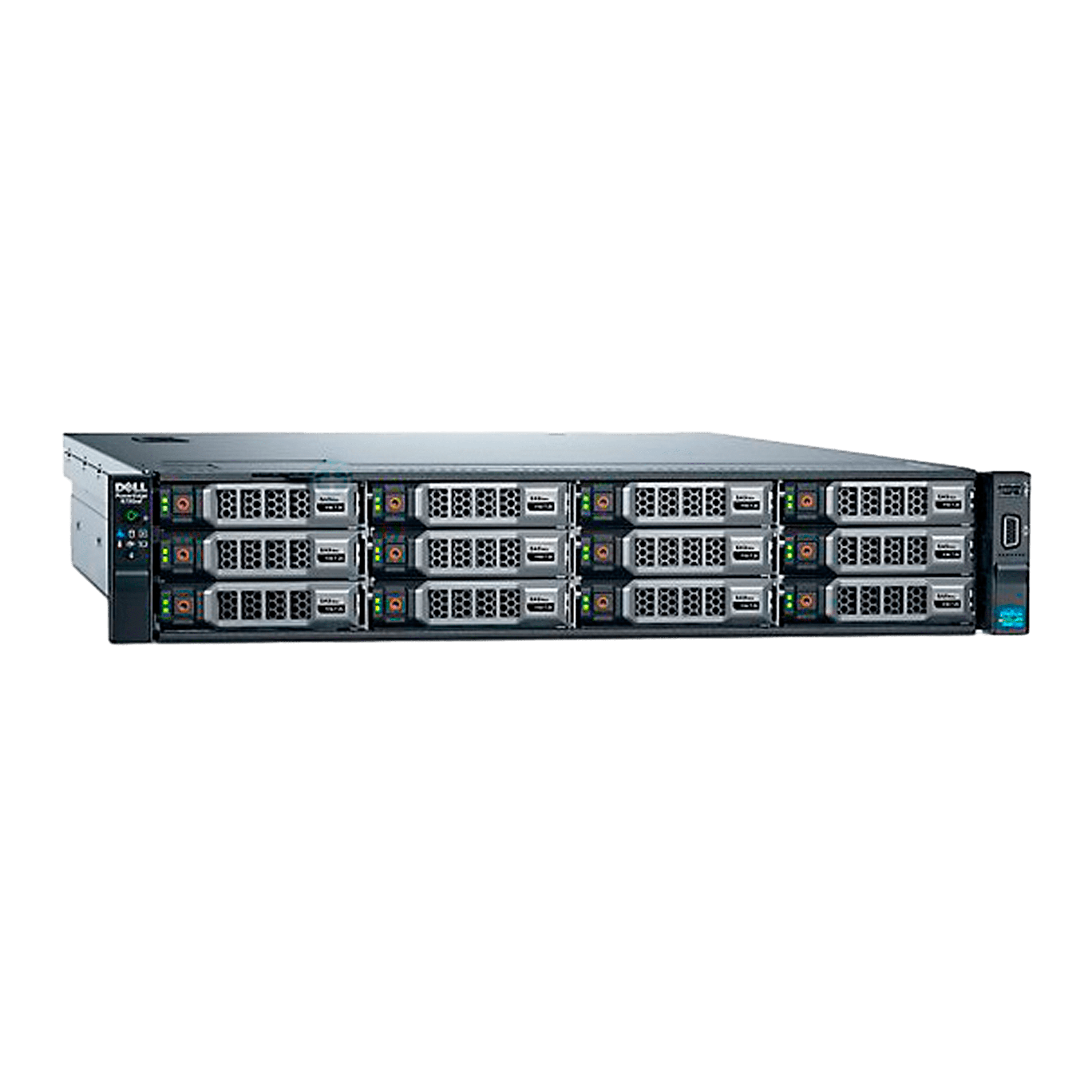 Сервер Dell PowerEdge R730xd noCPU 24хDDR4 H730 iDRAC 2х1100W PSU SFP+ 2x10Gb/s + Ethernet 2х1Gb/s 12х3,5" FCLGA2011-3