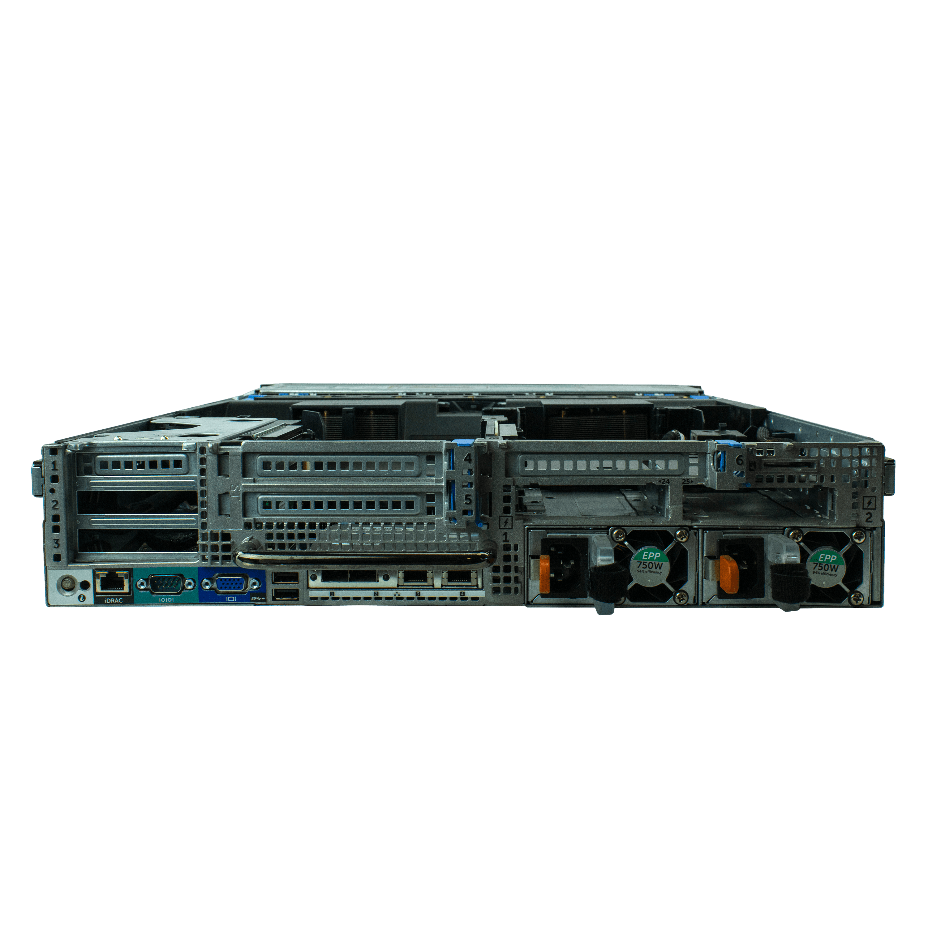 Сервер Dell PowerEdge R730xd noCPU 24хDDR4 softRaid iDRAC 2х750W PSU Ethernet 4х1Gb/s 24х2,5" FCLGA2011-3 (2)