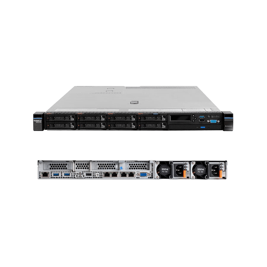 Сервер IBM x3550 M5 noCPU 24хDDR4 M5210 IMM 2х550W PSU Ethernet 4х1Gb/s 8х2,5" FCLGA2011-3