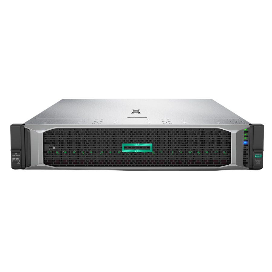 Сервер HP DL380 G10 noCPU 24хDDR4 softRaid P408i iLo 2х800W PSU Ethernet 4х1Gb/s 24х2,5" NVMe FCLGA3647
