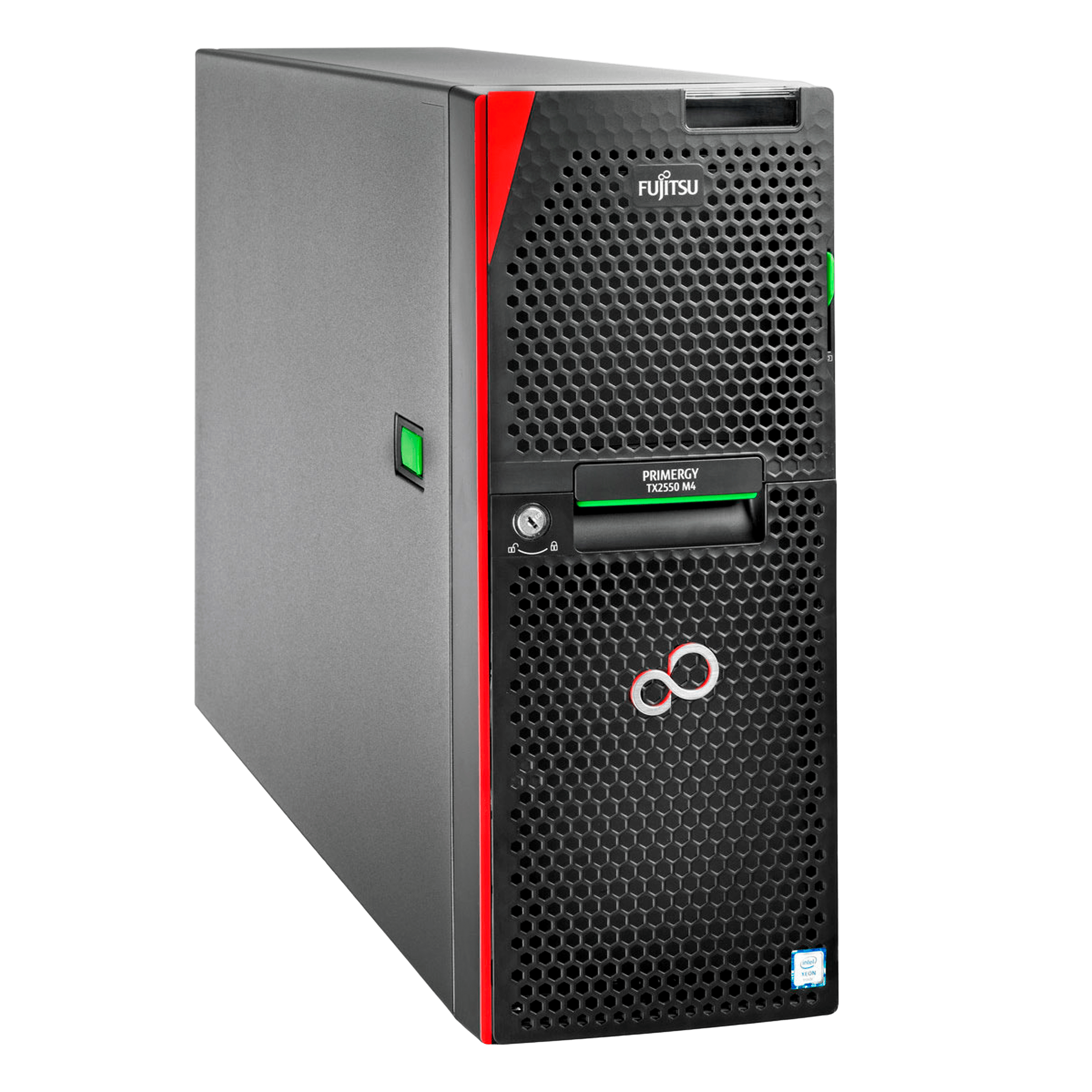 Сервер Fujitsu Primergy TX2550 M4 noCPU 12хDDR4 softRaid iRMC 1х450W PSU Ethernet 2х1Gb/s 8х2,5" FCLGA3647