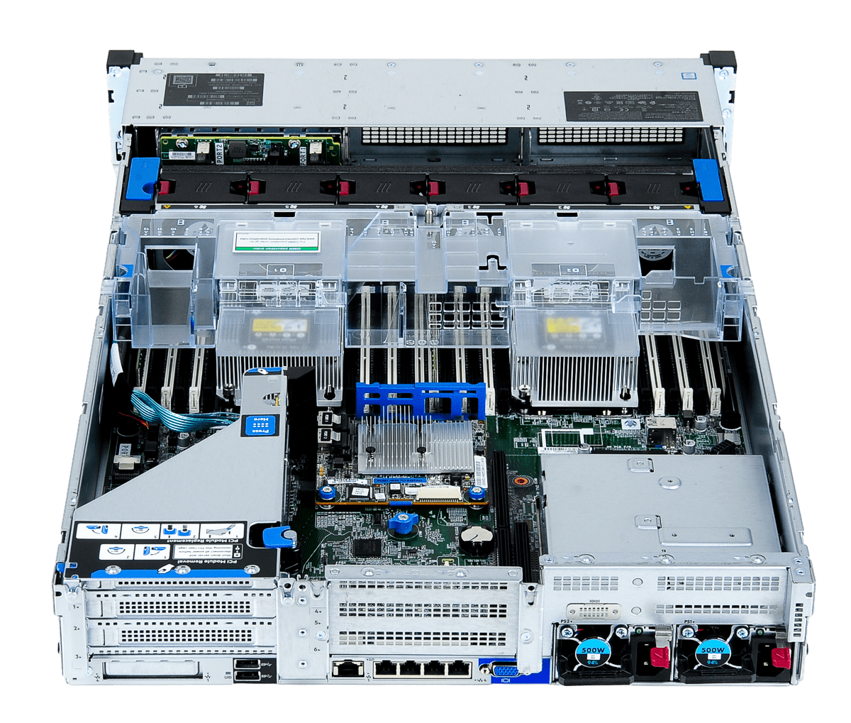 Сервер HP DL380 G10 noCPU - 24хDDR4 softRaid P816I-A iLo 2х800W PSU Ethernet 4х1Gb/s 12х3,5" EXP FCLGA3647 (2)