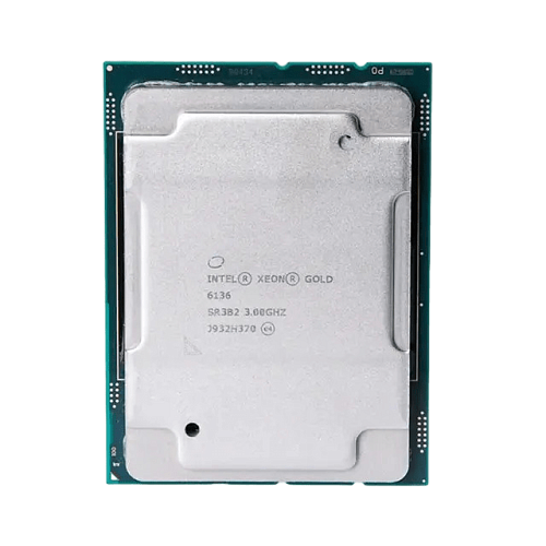 Серверный процессор б/у Intel Xeon Gold 6136 FCLGA3647 3Ghz-3.7GHz 24.75MB